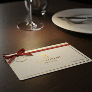 Tarjeta de Regalo del Restaurante